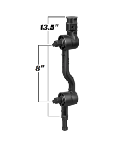 RAM Mount Adjustable Adapt-a-Post 13.5" Extension Arm RAP-114-APB2U