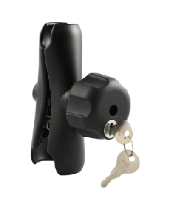 RAM Mount Double Socket Arm w/Locking Knob f/1.5" Ball Bases RAM-201LU