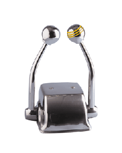 Ongaro Standard Control Arm Set w/Gold Throttle Knob & Plain Shift Knob 50055