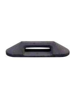 Weld Mount Lrg Blk Footman'S  Strap At-113B