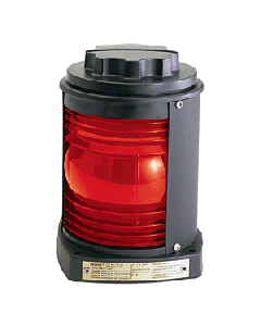 Perko Side Light - Black Plastic, Red Lens 1127RA0BLK