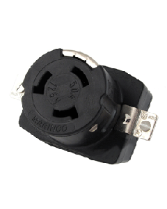 Marinco 6370CR 50Amp/125V Wire Dockside Receptacle 6370CR
