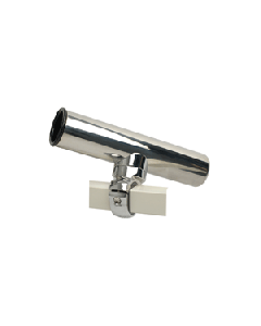 CE Smith Pontoon Square Rail Adjustable Clamp-On Rod Holder