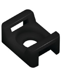 #6 SADDLE MOUNT BLACK 10/PK SCP-14193
