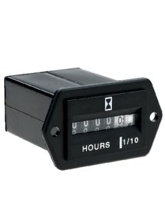 Seachoice Sq Hour Meter-Black Bezel SCP 15321