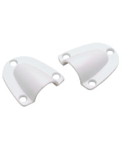 Seachoice White Molded Clam Shell-Large SCP 16171