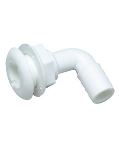 Seachoice Thru-Hull Conn-Wht Plas-1 Nut SCP 18131