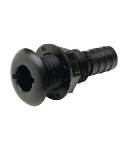 Seachoice Thru-Hull Conn-Black Plas-3/4 SCP 18151