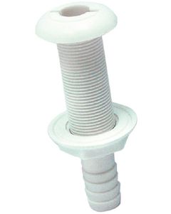 Seachoice 4-Long Thru-Hull 3/4 -Wht Pla SCP 18161
