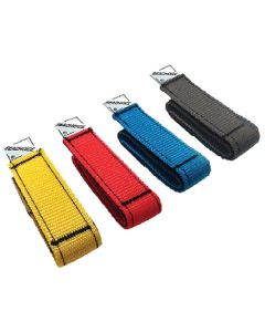 SEACHOICE BUNDL STRAPS YEL-BLU-BLK-RED 36351