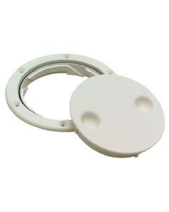Seachoice Twist Deck Plate-4 -White SCP 39251