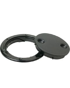 Seachoice Twist Deck Plate-6-Black SCP 39371