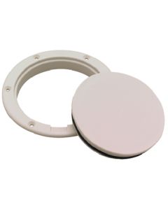 Seachoice Pry-Up Deck Plate-8 Artic Wht SCP 39541
