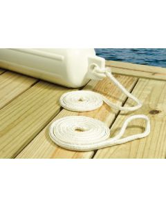 Seachoice Fender Line Black Brd 3/8In X6 SCP 40961