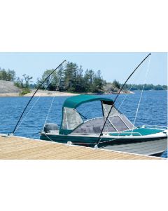 MOORING WHIP BLACK 12' PAIR SCP-79733