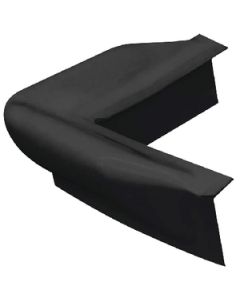 SEACHOICE DOCK BUMPER CORNER BLACK DE73104S