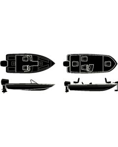 Seachoice 16-18'Fish & Ski Boat Cover SCP 97311