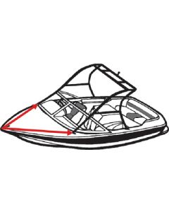 CARVER COVERS TST-20 W- TOWER BOAT COVER 74520S11