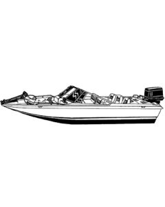 CARVER COVERS FS-17 BOAT COVER 77317F10