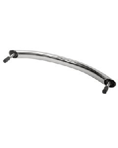 Whitecap Studded Hand Rail - 304 Stainless Steel - 12"