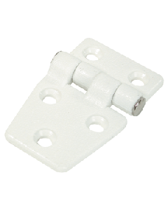 Whitecap Shortside Door Hinge - White Nylon - 1-3/8" x 2-1/4"