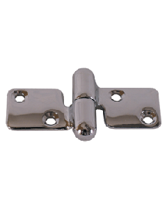 Whitecap Take-Apart Hinge (Non-Locking) - CP/Brass - 3-7/8" x 2-1/16"