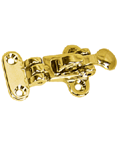 Whitecap Anti-Rattle Hold Down - Polished Brass