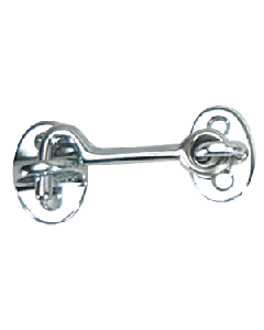 Whitecap Cabin Door Hook - CP/Brass - 2"