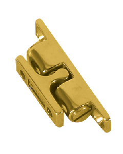 Whitecap Stud Catch - Brass - 2-1/4" x 7/16"
