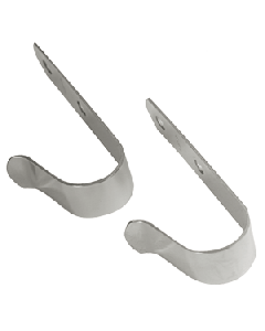 Whitecap Boat Hook Holder - 304 Stainless Steel - 4-1/4" x 1" - Pair