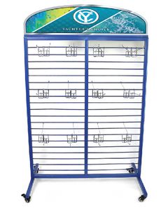 YACHTERS CHOICE PRODUCTS FLOOR DISPLAY 36 X48  W-WHEELS 40971