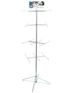 YACHTERS CHOICE PRODUCTS 24 HOOK FLOOR DISPLAY 49001