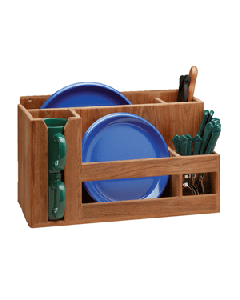 Whitecap Teak Dish/Cup/Utensil Holder