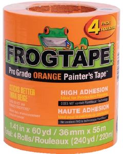 SHURTAPE PAINTERS TAPE ORANGE 1 X180' SHT 242812