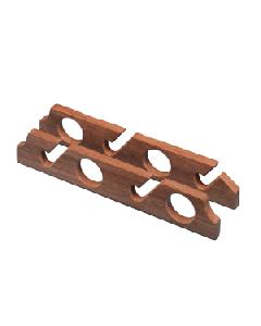 Whitecap Teak Four-Rod Storage Rack - Pair 60612