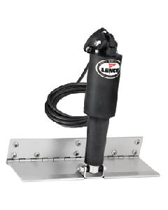 Lenco 4" x 12" Limited Space Trim Tab Kit w/o Switch Kit 12V - Standard Finish - Standard Actuator 15125-101