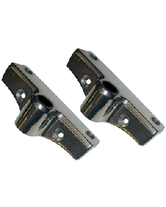 Perko Edge Mount Rowlock Socket - Zinc 1186DP0ZNC