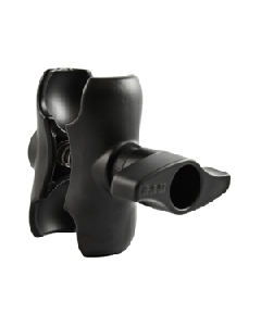 RAM Mount D Size Short Double Socket Arm f/2.25" Ball Base