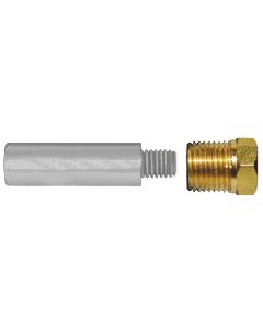 Tecnoseal E0 Pencil Zinc w/Brass Cap