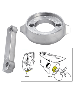 Tecnoseal Anode Kit w/Hardware - Volvo 280 - Magnesium