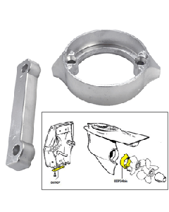 Tecnoseal Anode Kit w/Hardware - Volvo Duo-Prop 280 - Aluminum