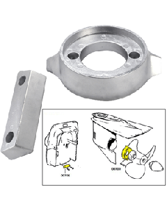 Tecnoseal Anode Kit w/Hardware - Volvo 290 - Aluminum