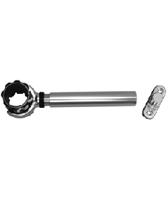 Rupp Threaded Antenna Support w/6" Pipe Mount & 1.5" Collar
