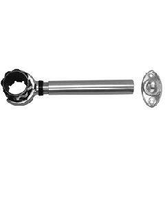 Rupp Threaded Antenna Support w/6" Flat Mount & 1.5" Collar
