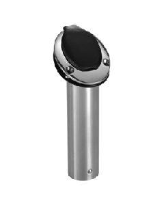 ATTWOOD CLOSED END ROD HOLDER 30 DEGREE BLACK INSERT 66470-7