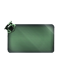 RAM Mount Dark Green Sun Visor - 50% Tint RAP-393-G1U