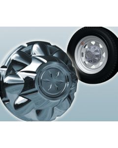 Dicor 5 Lug ABS Hub Cover Chrome DCC TAC545CC