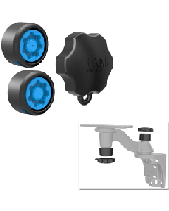 RAM Mount Pin-Lock Security Kit f/ Single Swing Arm Mount RAP-S-KNOB-109U