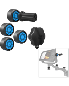 RAM Mount Pin-Lock Security Kit f/ Single Swing Arm with Gimbal Lock RAP-S-KNOBG-109U