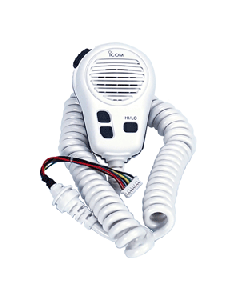 Icom Standard Hand Mic f/M424 - Super White HM196SW